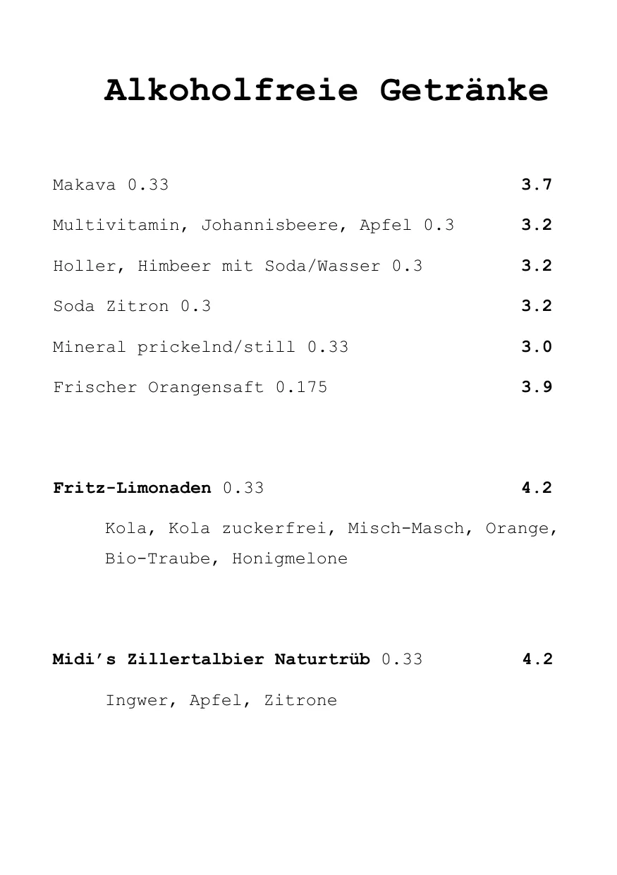 Speisekarte Seite 12